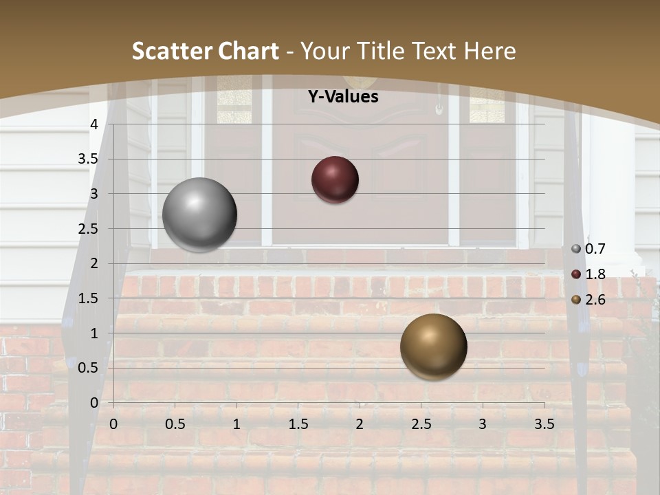 Mahogany Vinyl Etched PowerPoint Template