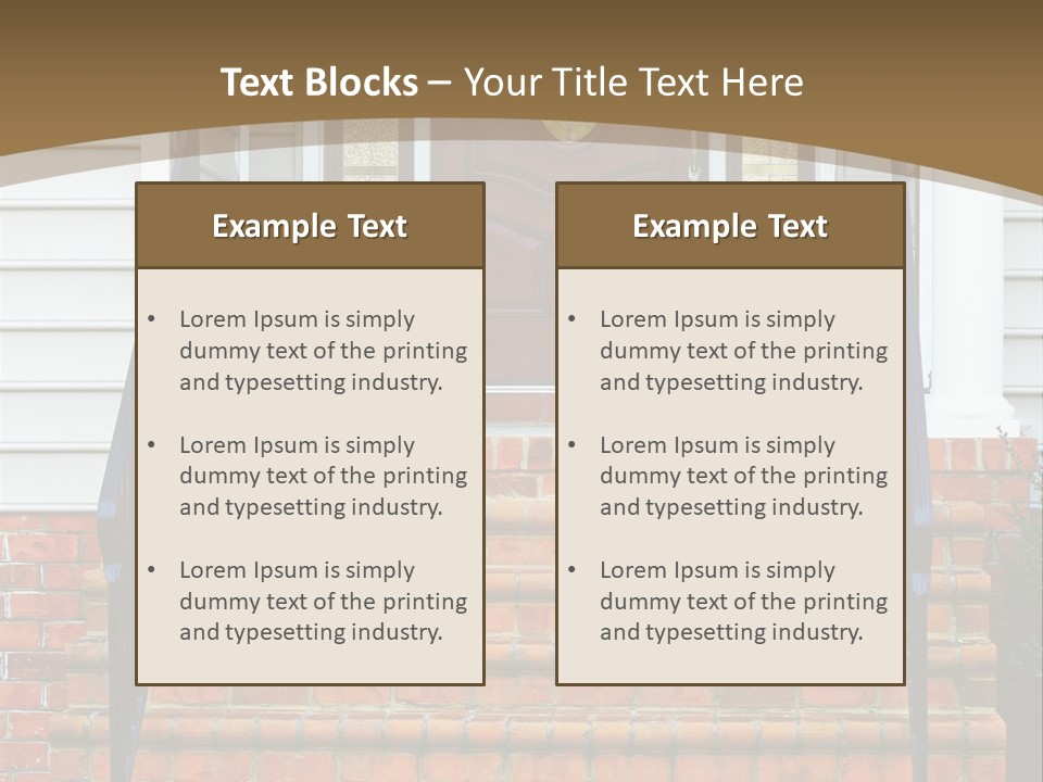 Mahogany Vinyl Etched PowerPoint Template