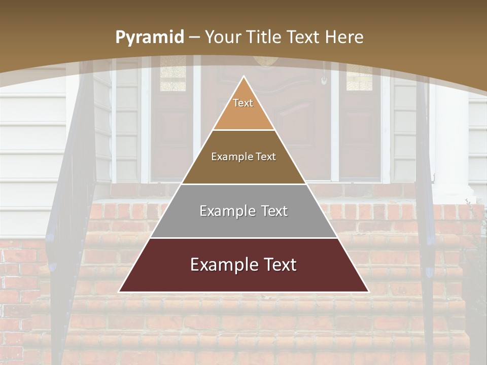 Mahogany Vinyl Etched PowerPoint Template