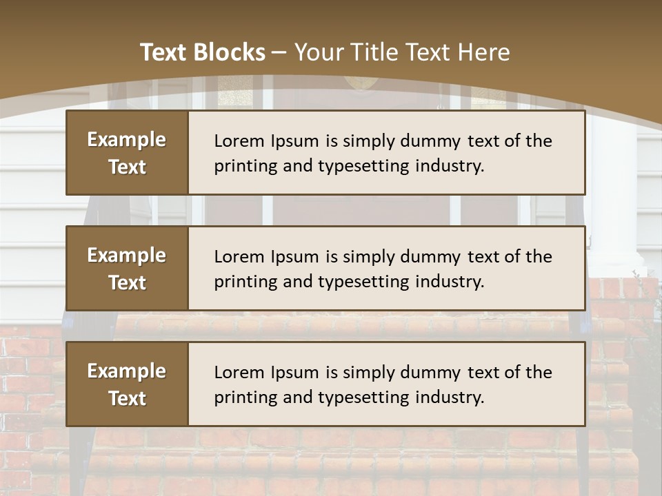Mahogany Vinyl Etched PowerPoint Template