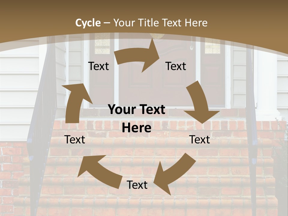 Mahogany Vinyl Etched PowerPoint Template