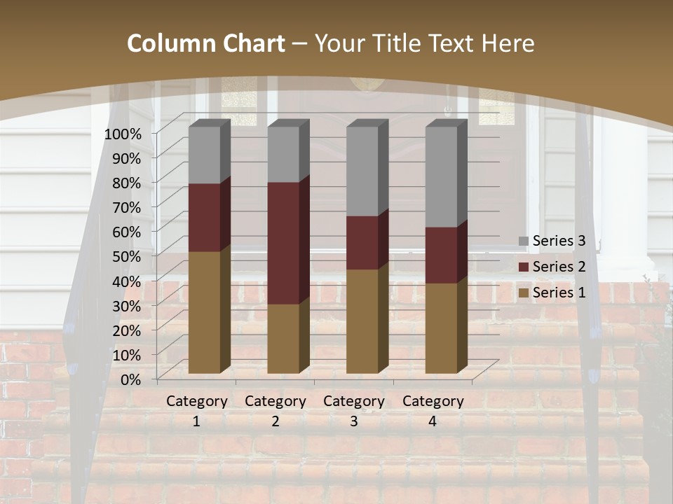 Mahogany Vinyl Etched PowerPoint Template