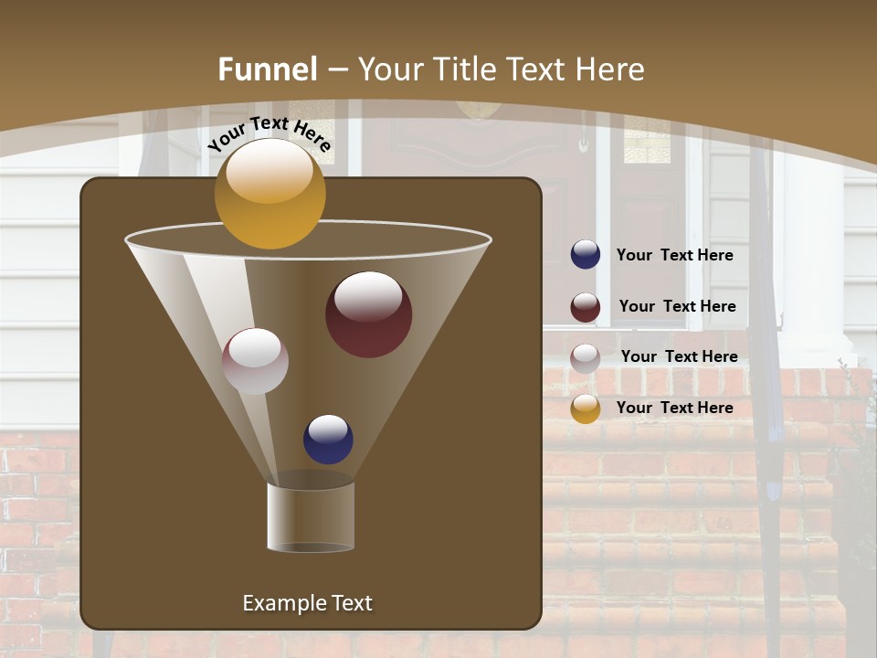 Mahogany Vinyl Etched PowerPoint Template