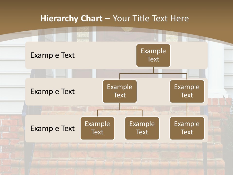 Mahogany Vinyl Etched PowerPoint Template