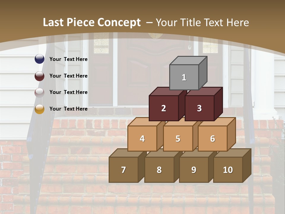 Mahogany Vinyl Etched PowerPoint Template