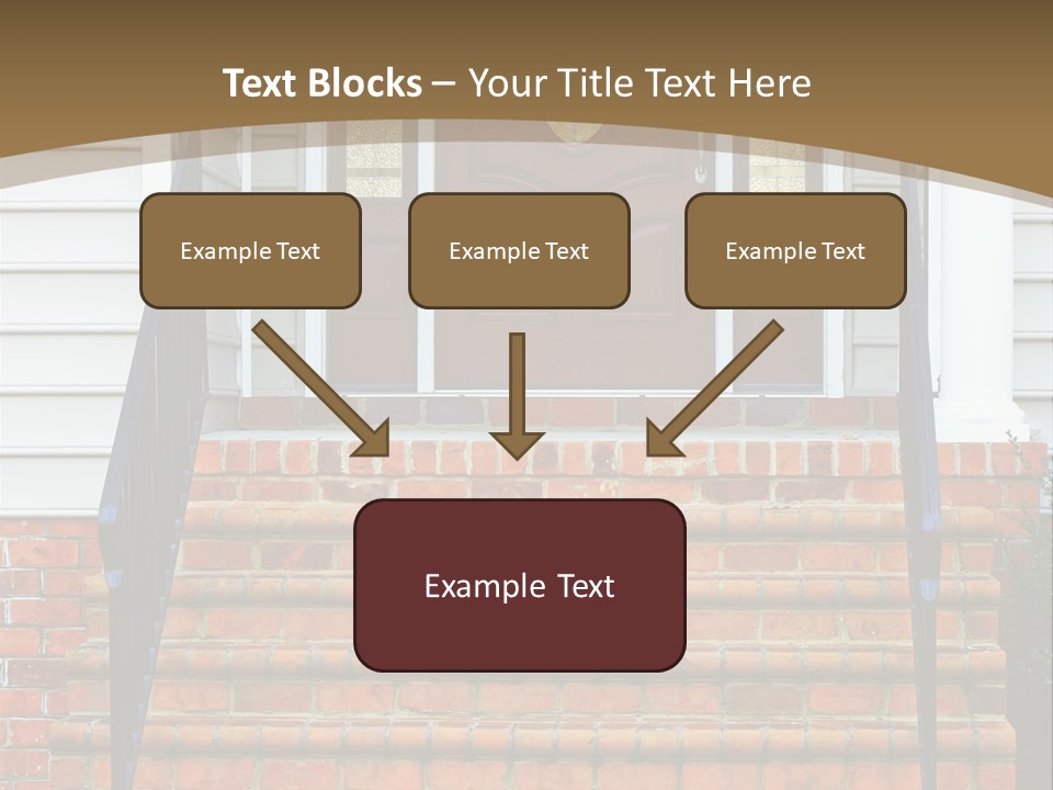 Mahogany Vinyl Etched PowerPoint Template