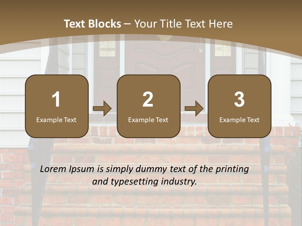 Mahogany Vinyl Etched PowerPoint Template