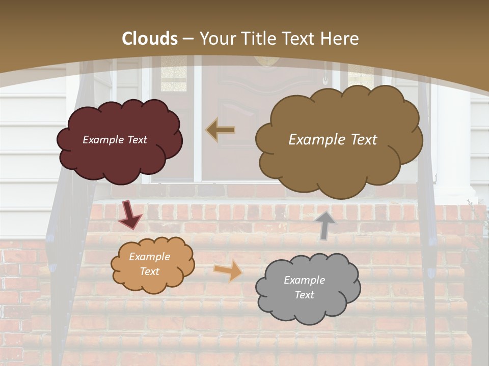 Mahogany Vinyl Etched PowerPoint Template