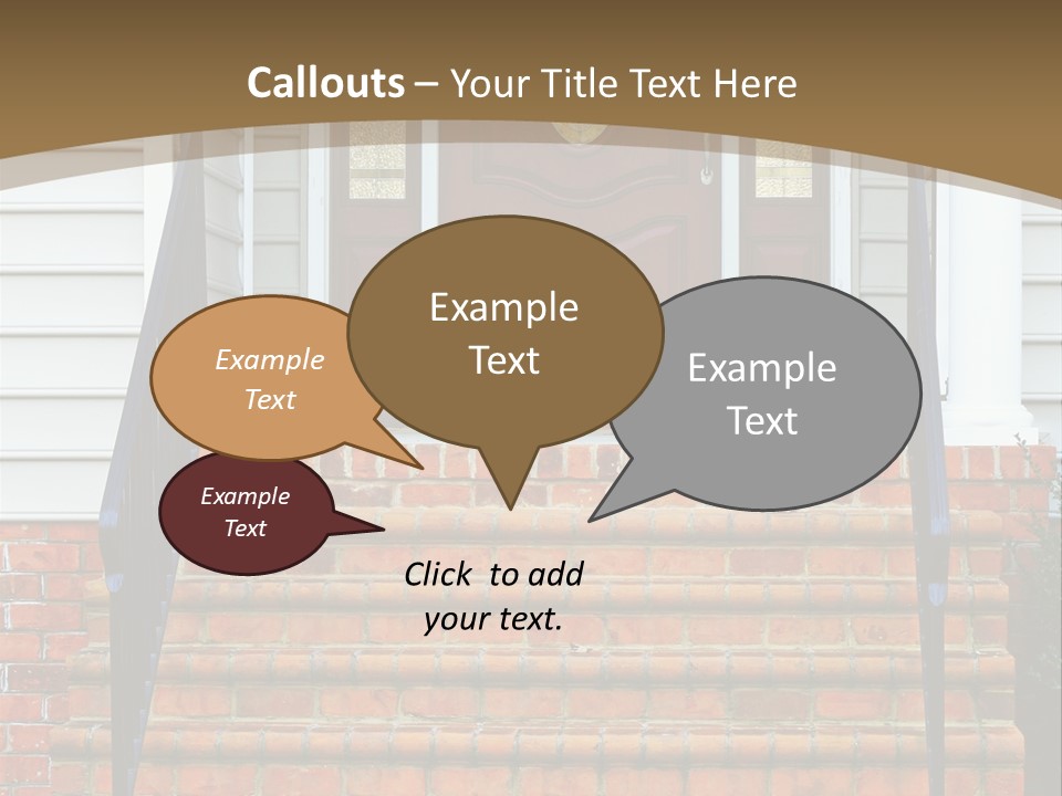 Mahogany Vinyl Etched PowerPoint Template