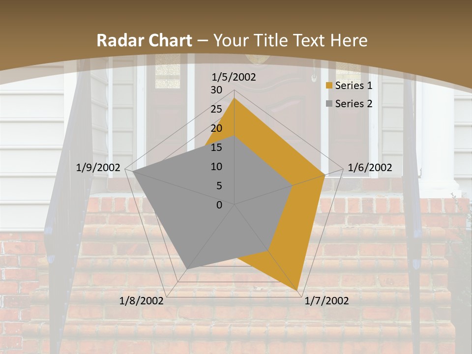 Mahogany Vinyl Etched PowerPoint Template