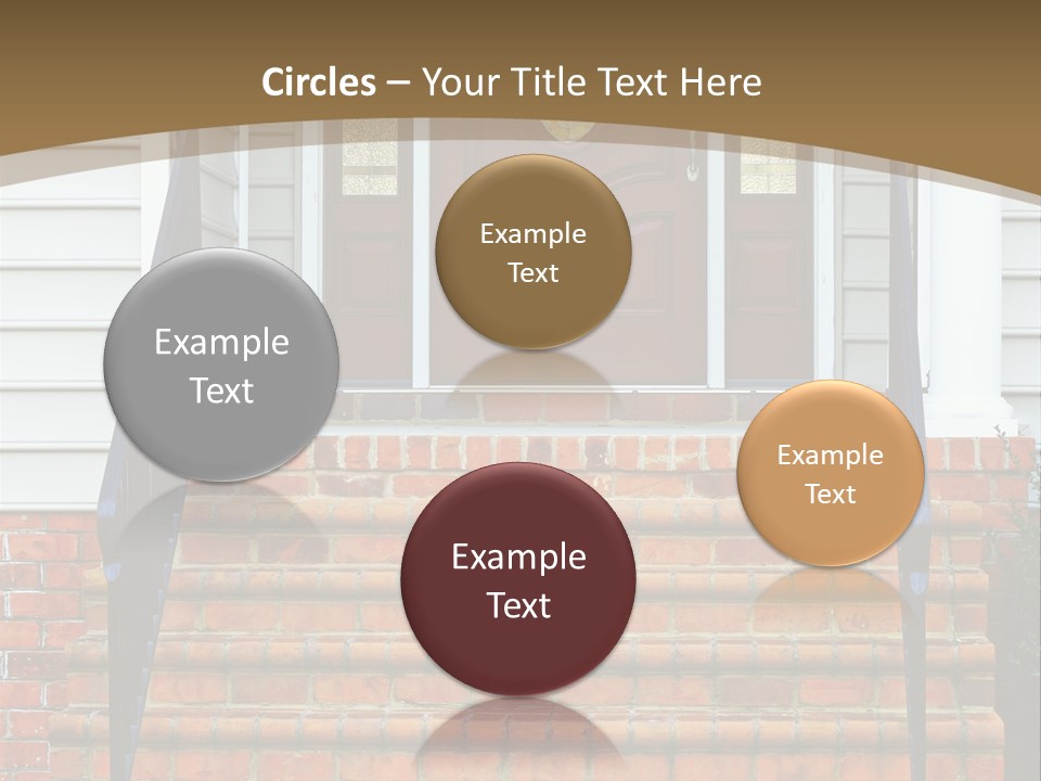 Mahogany Vinyl Etched PowerPoint Template