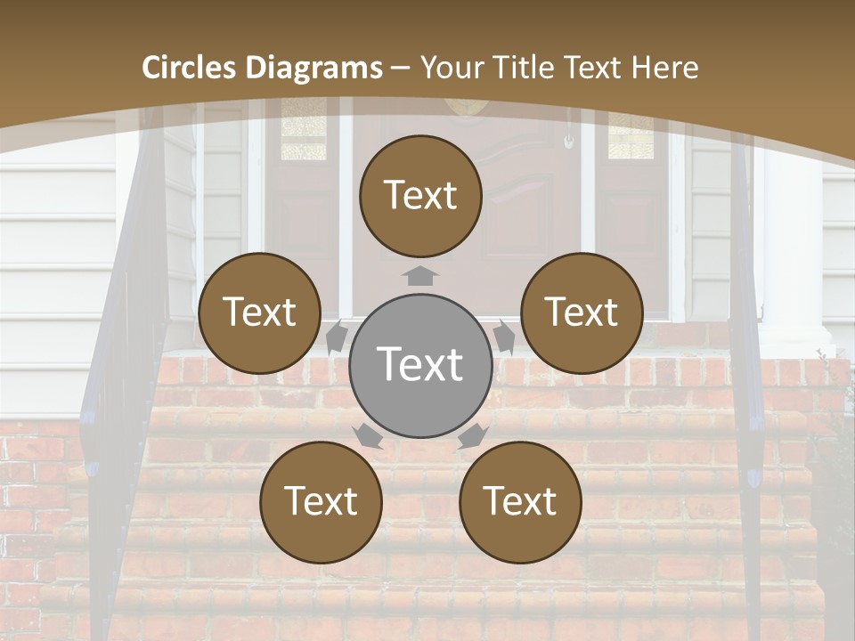 Mahogany Vinyl Etched PowerPoint Template