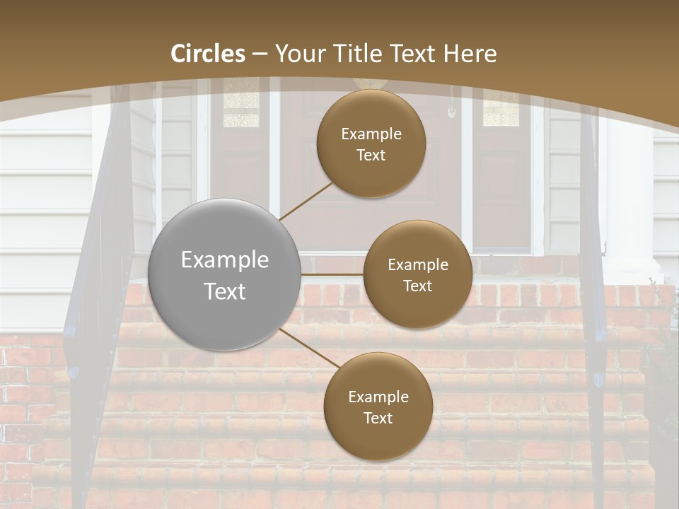 Mahogany Vinyl Etched PowerPoint Template