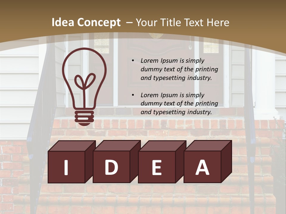 Mahogany Vinyl Etched PowerPoint Template