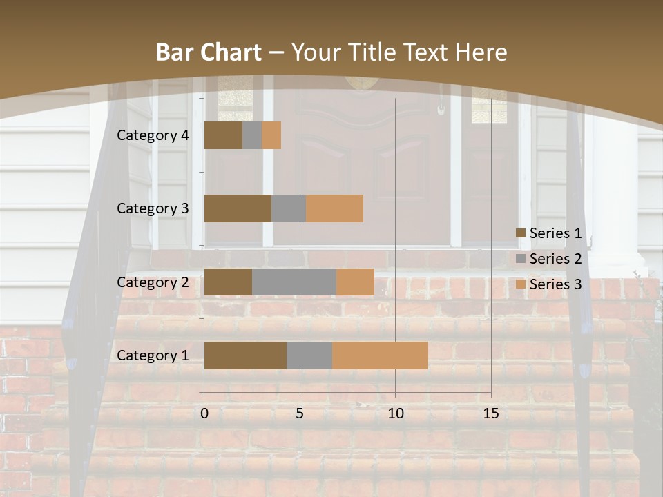 Mahogany Vinyl Etched PowerPoint Template