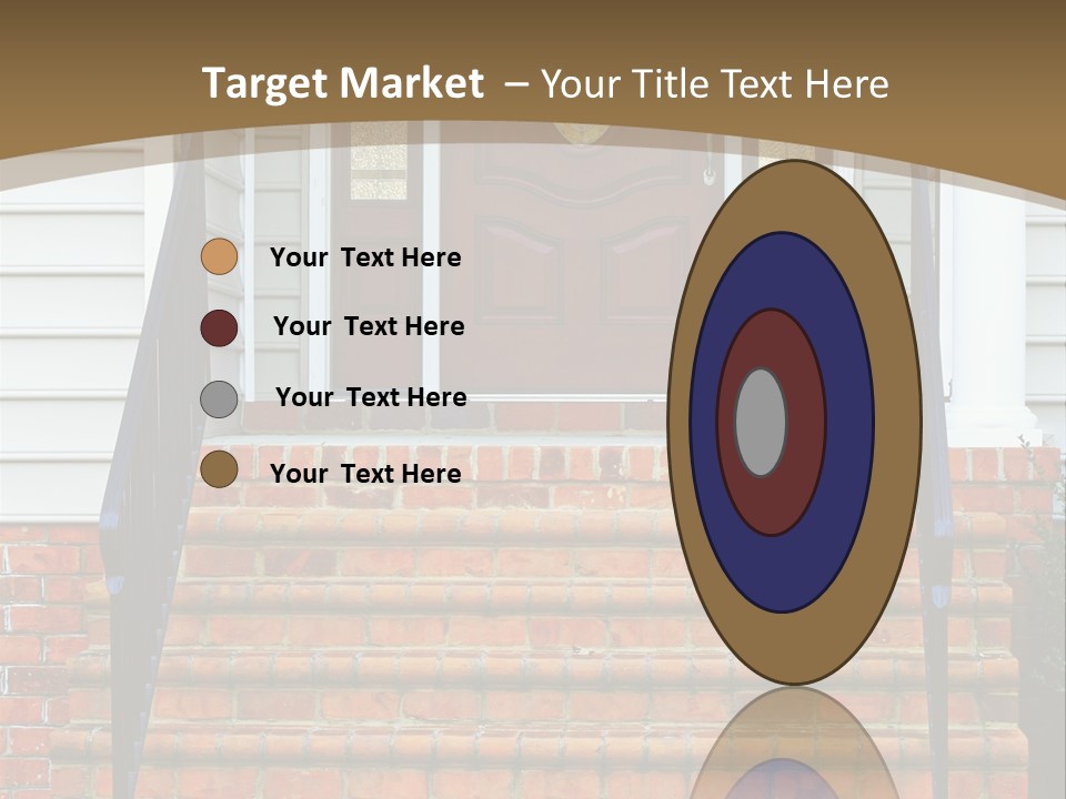 Mahogany Vinyl Etched PowerPoint Template