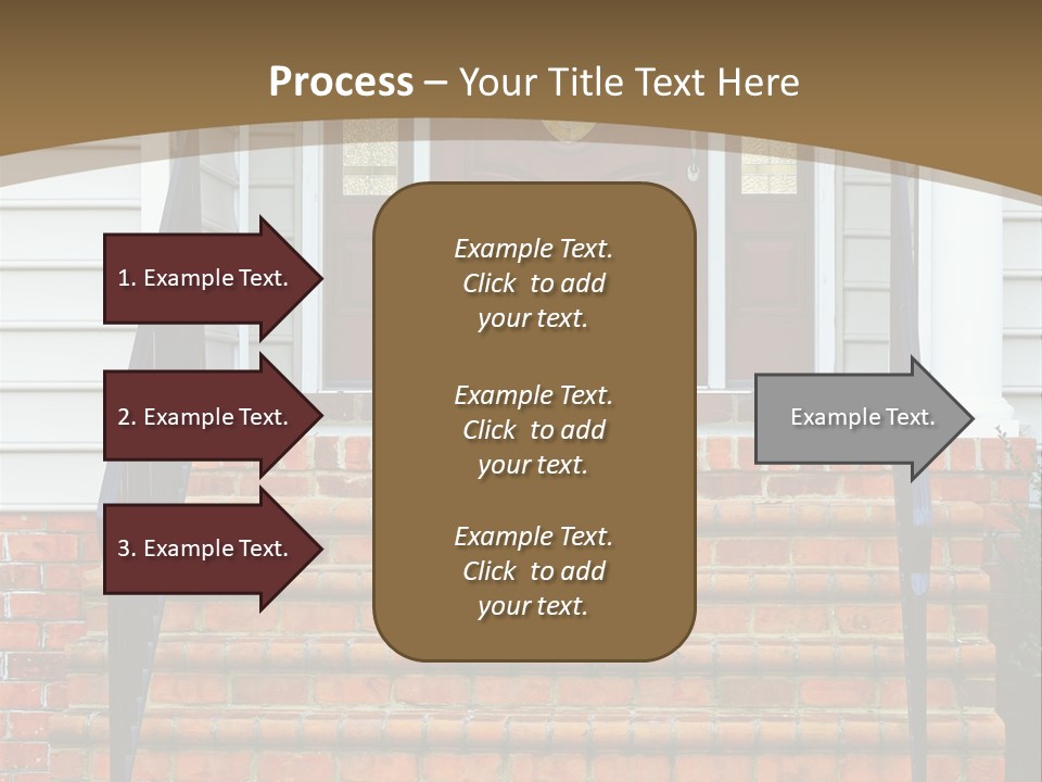 Mahogany Vinyl Etched PowerPoint Template