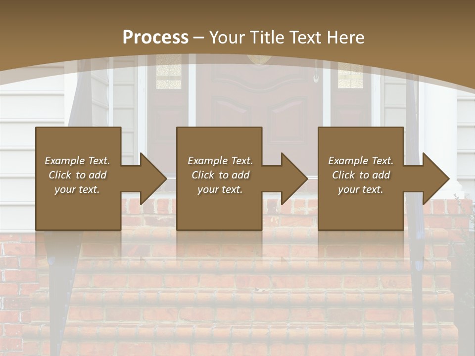 Mahogany Vinyl Etched PowerPoint Template