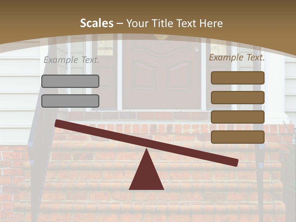 Mahogany Vinyl Etched PowerPoint Template