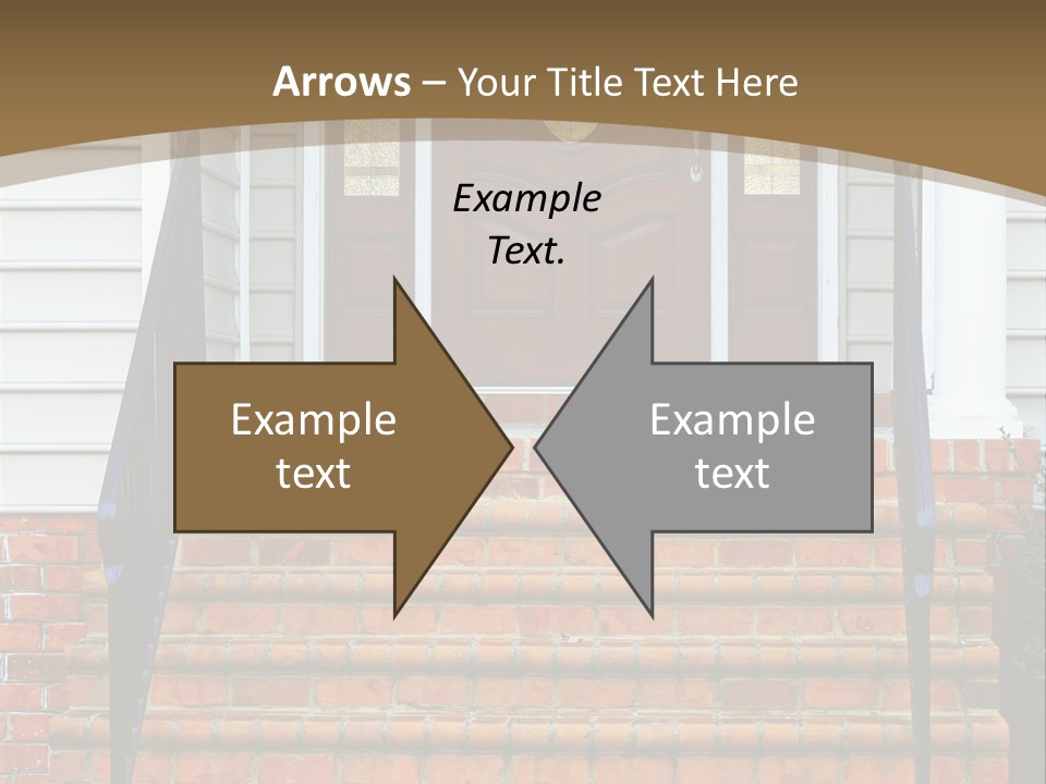 Mahogany Vinyl Etched PowerPoint Template