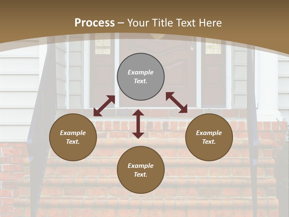 Mahogany Vinyl Etched PowerPoint Template