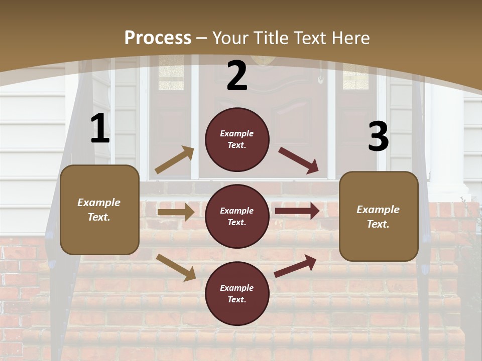 Mahogany Vinyl Etched PowerPoint Template