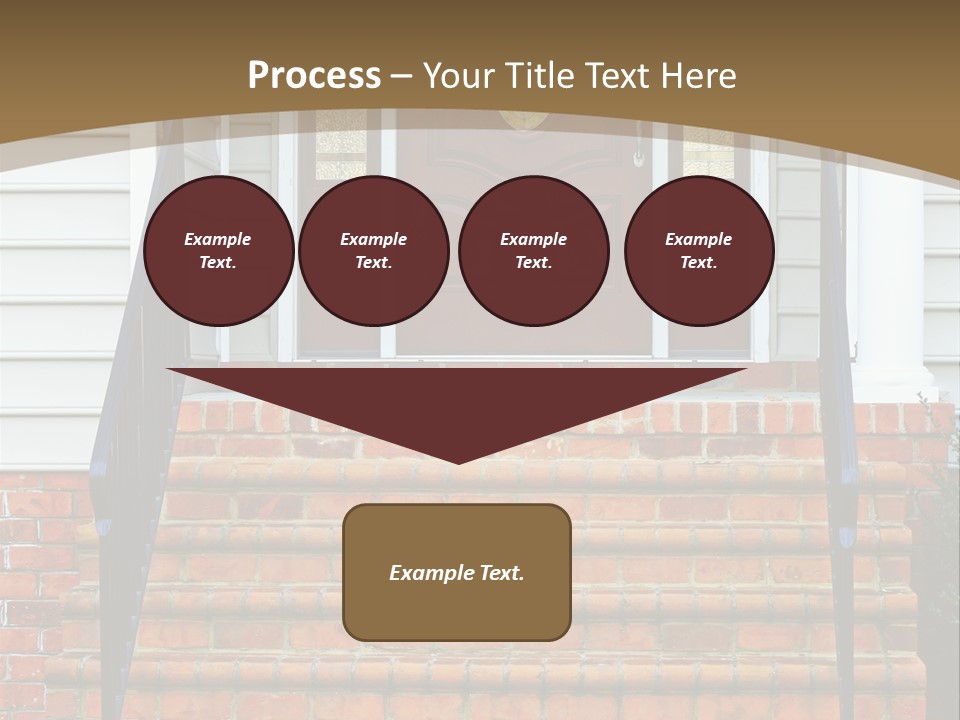 Mahogany Vinyl Etched PowerPoint Template