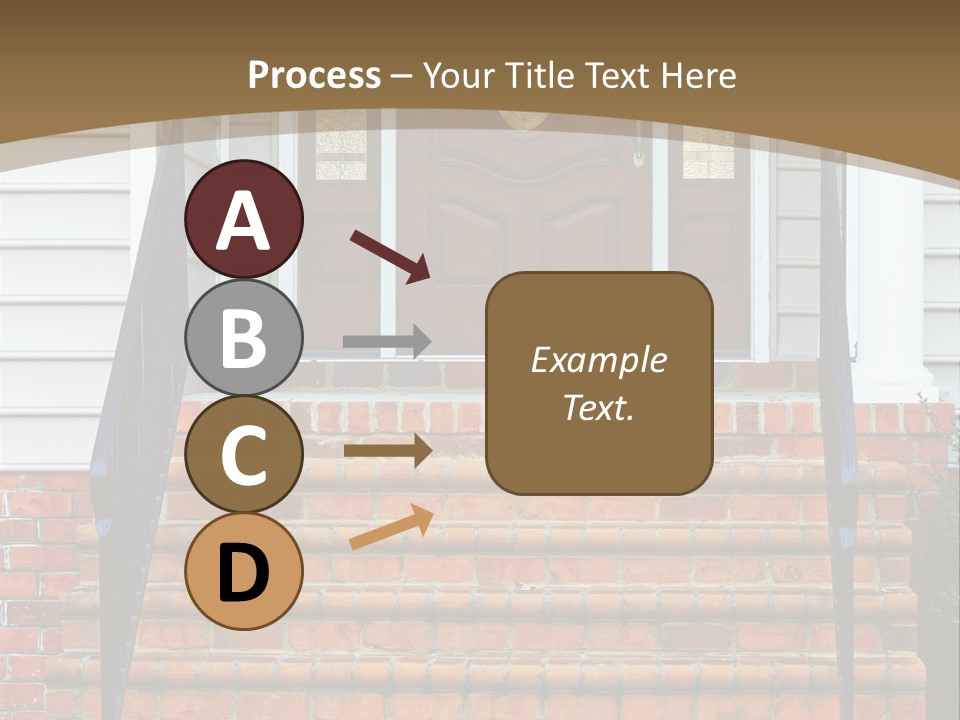 Mahogany Vinyl Etched PowerPoint Template