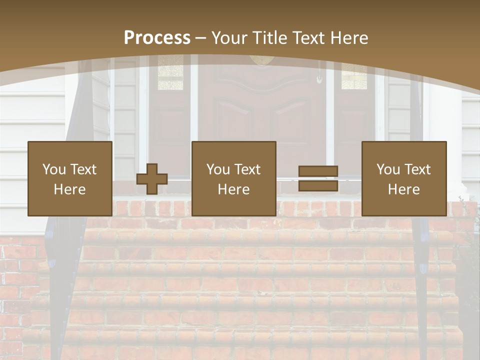 Mahogany Vinyl Etched PowerPoint Template