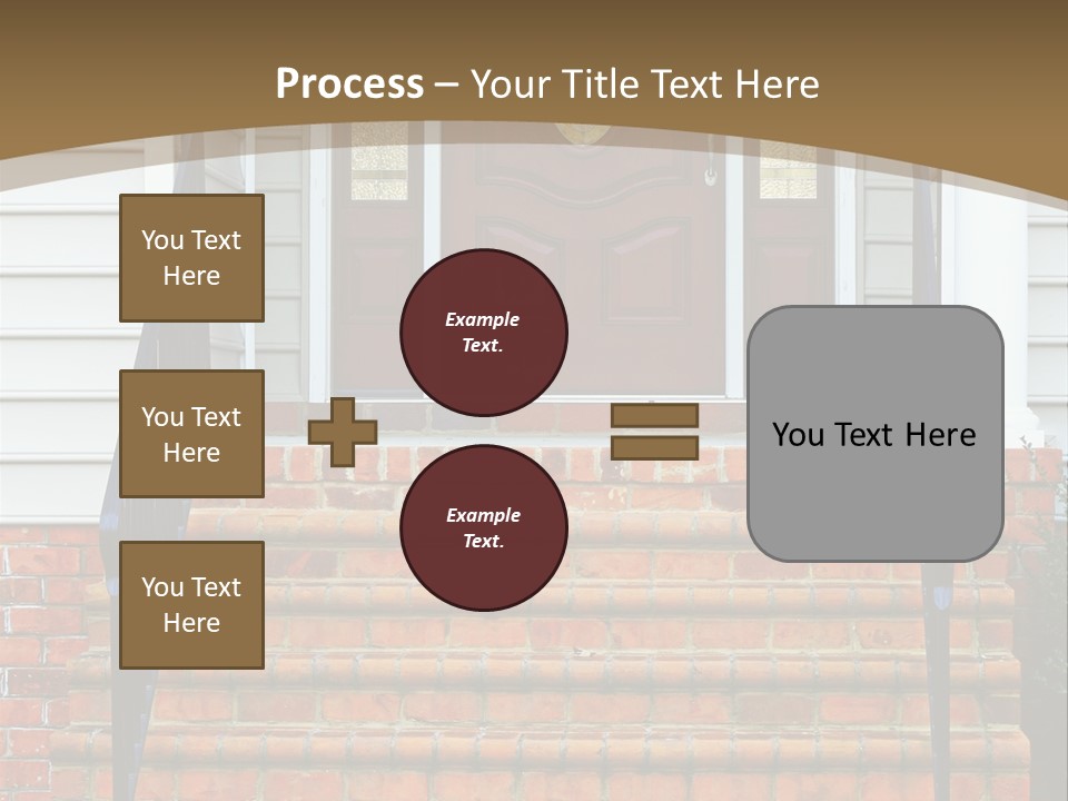 Mahogany Vinyl Etched PowerPoint Template