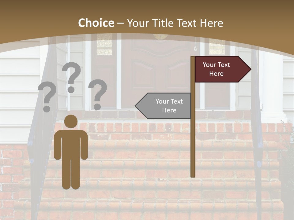 Mahogany Vinyl Etched PowerPoint Template