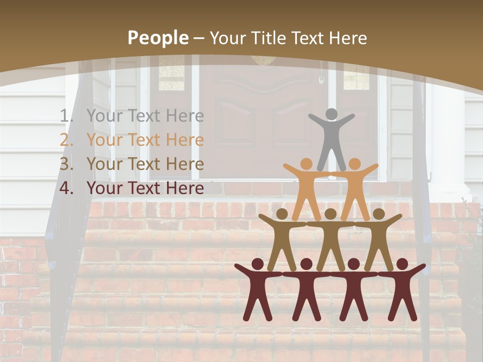 Mahogany Vinyl Etched PowerPoint Template