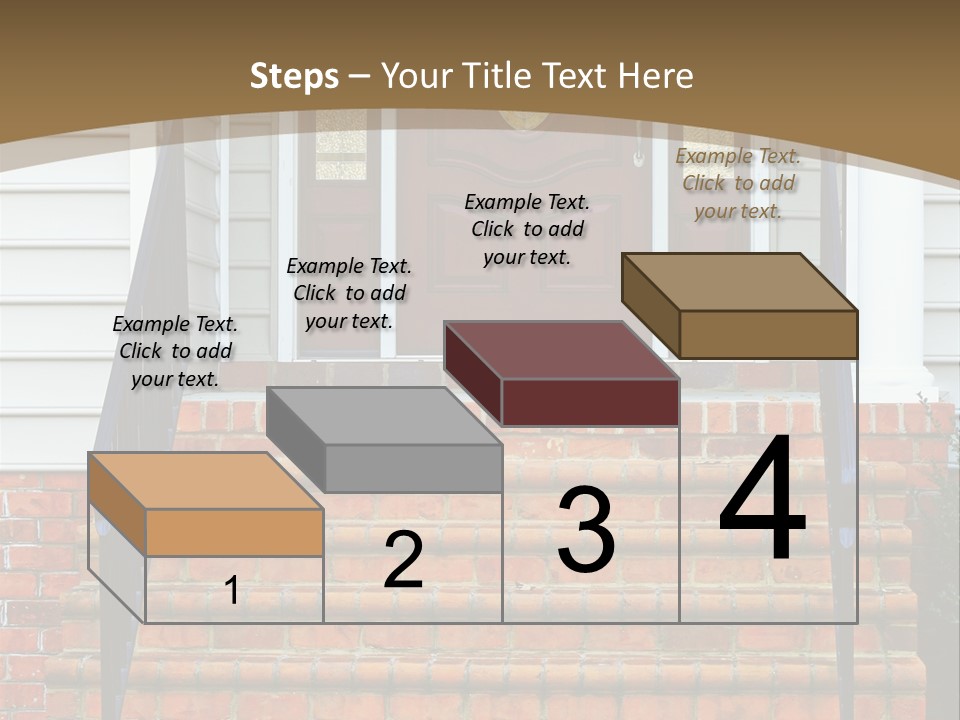 Mahogany Vinyl Etched PowerPoint Template