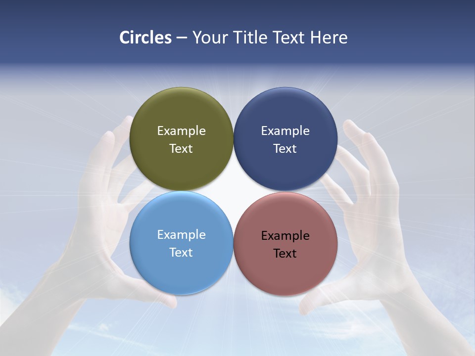 Chalice Contemplation People PowerPoint Template