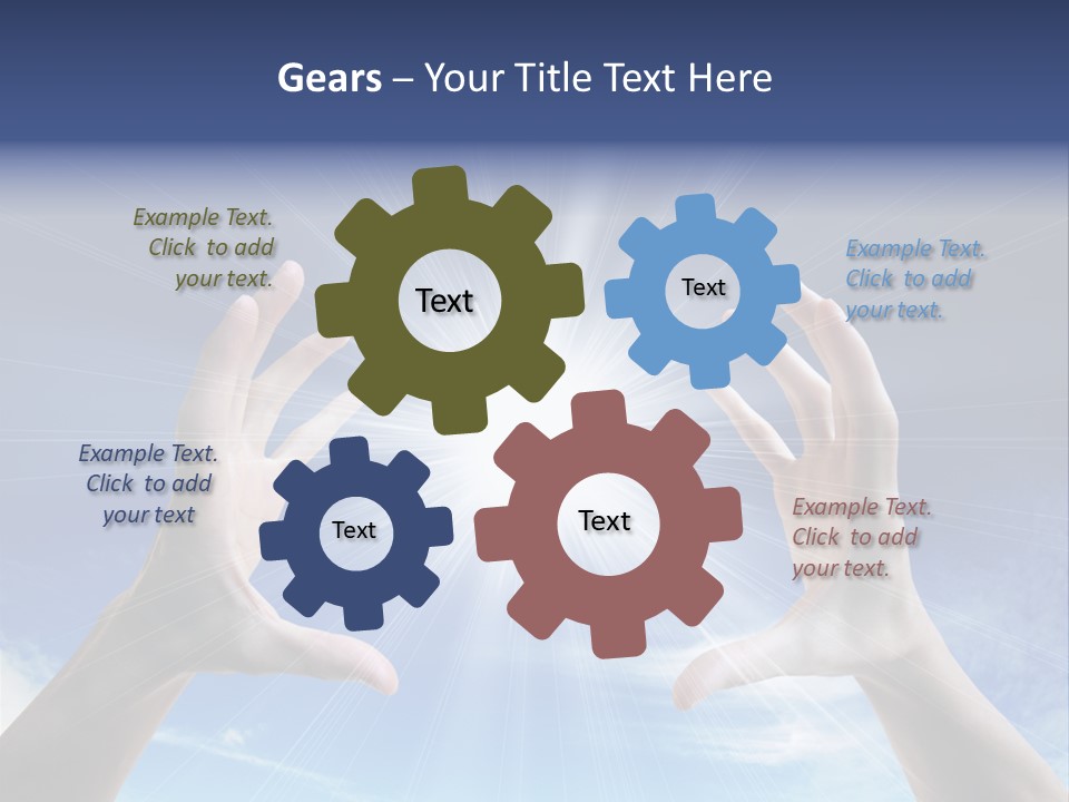 Chalice Contemplation People PowerPoint Template