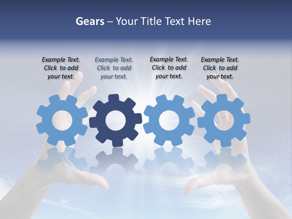 Chalice Contemplation People PowerPoint Template