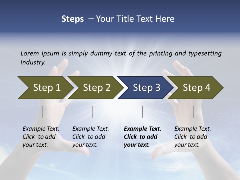 Chalice Contemplation People PowerPoint Template