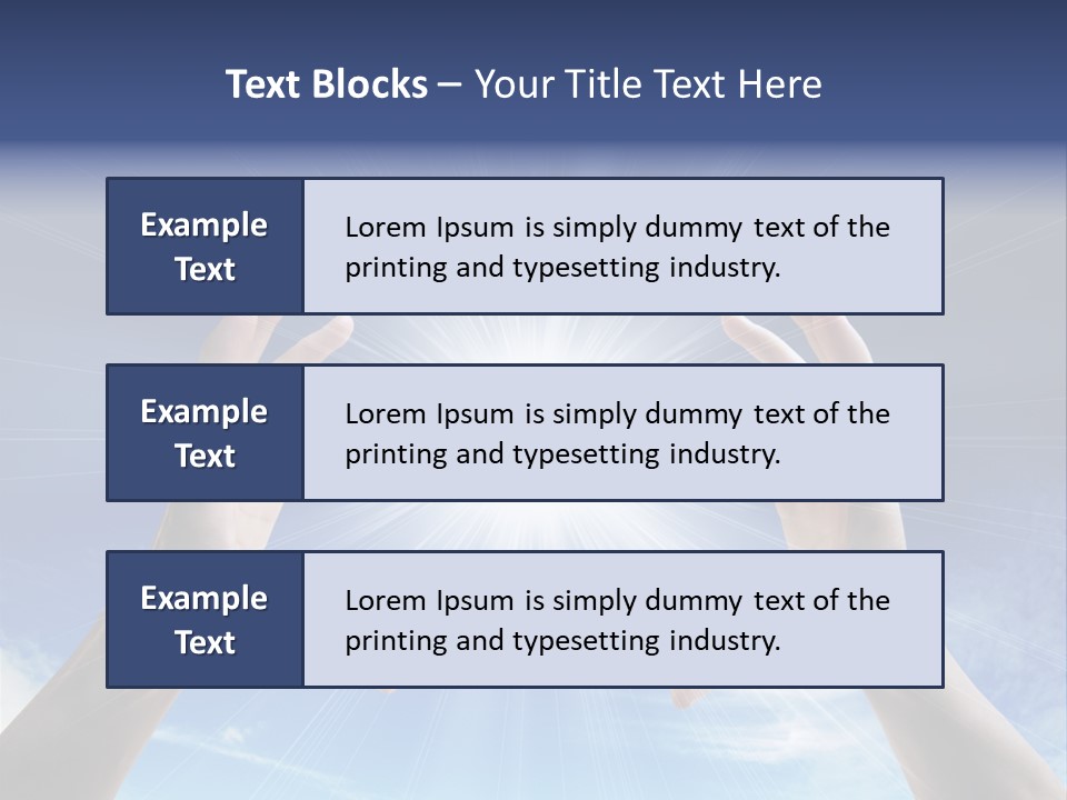 Chalice Contemplation People PowerPoint Template