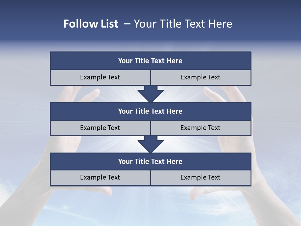 Chalice Contemplation People PowerPoint Template