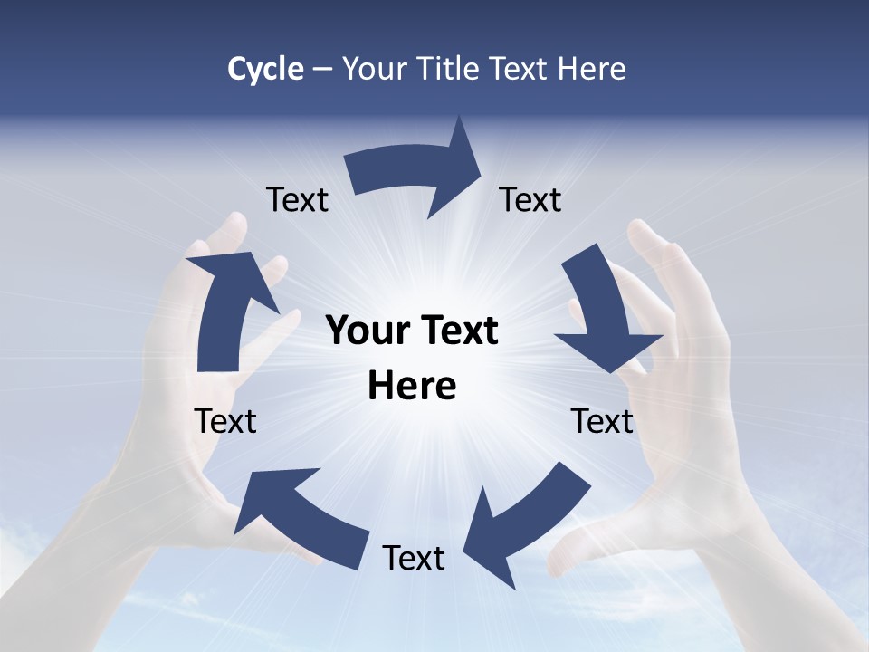 Chalice Contemplation People PowerPoint Template