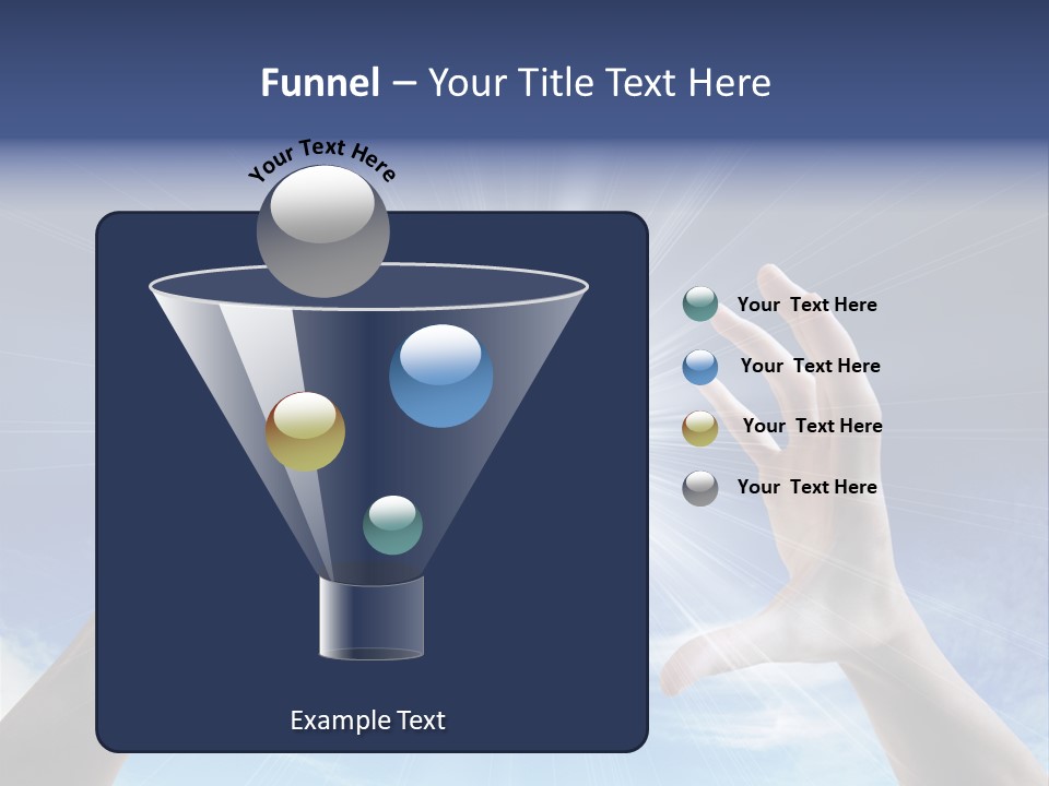 Chalice Contemplation People PowerPoint Template