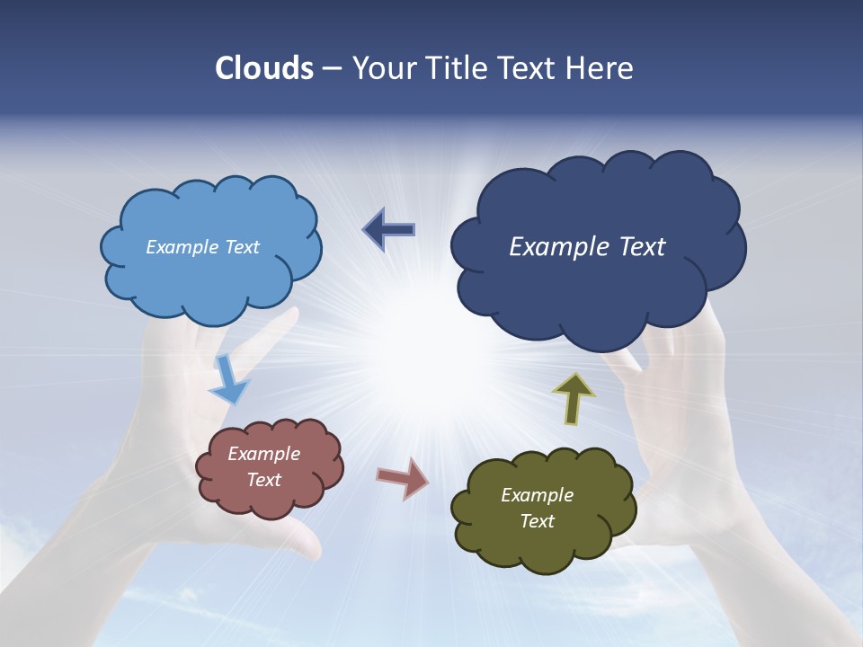 Chalice Contemplation People PowerPoint Template