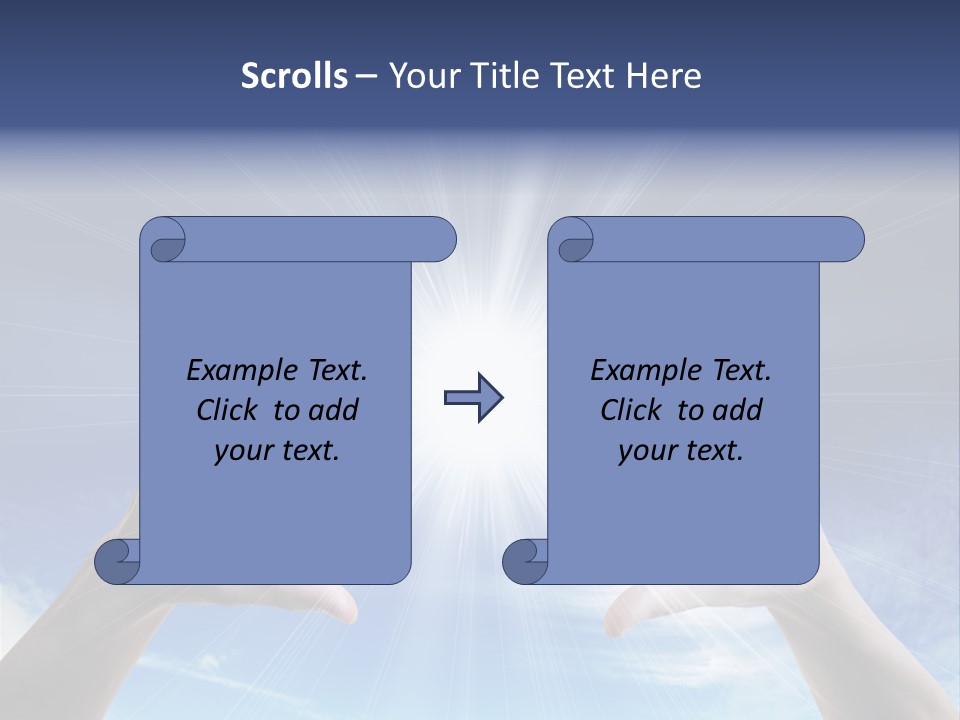 Chalice Contemplation People PowerPoint Template