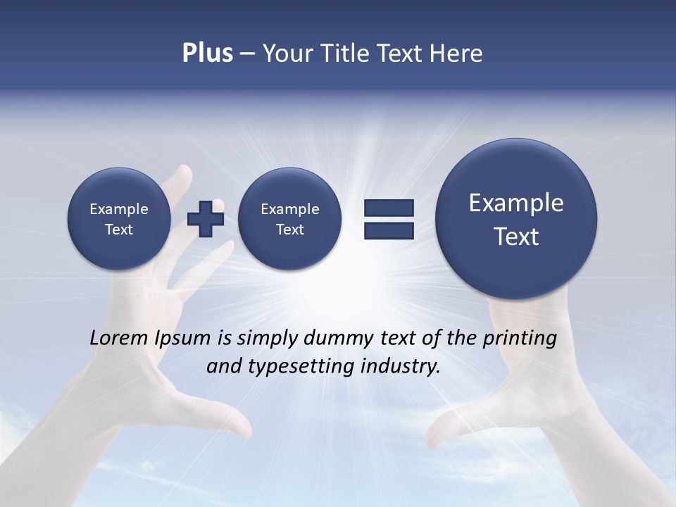 Chalice Contemplation People PowerPoint Template