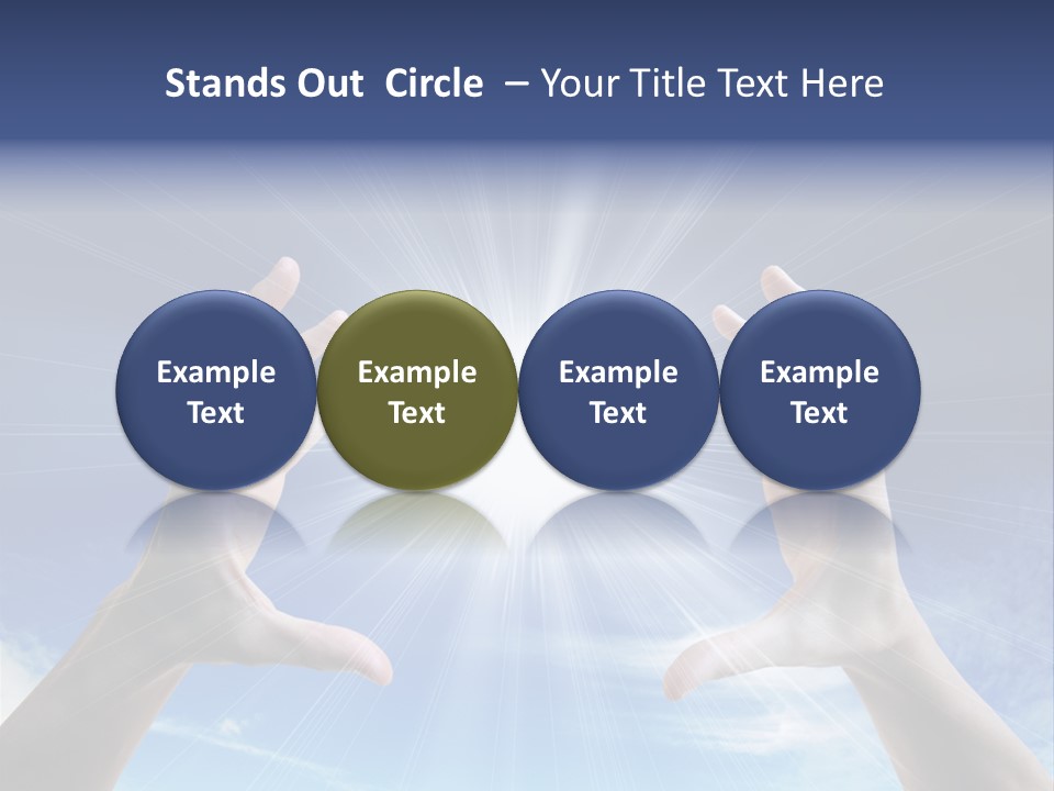 Chalice Contemplation People PowerPoint Template