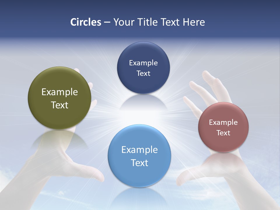 Chalice Contemplation People PowerPoint Template