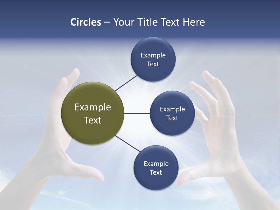 Chalice Contemplation People PowerPoint Template