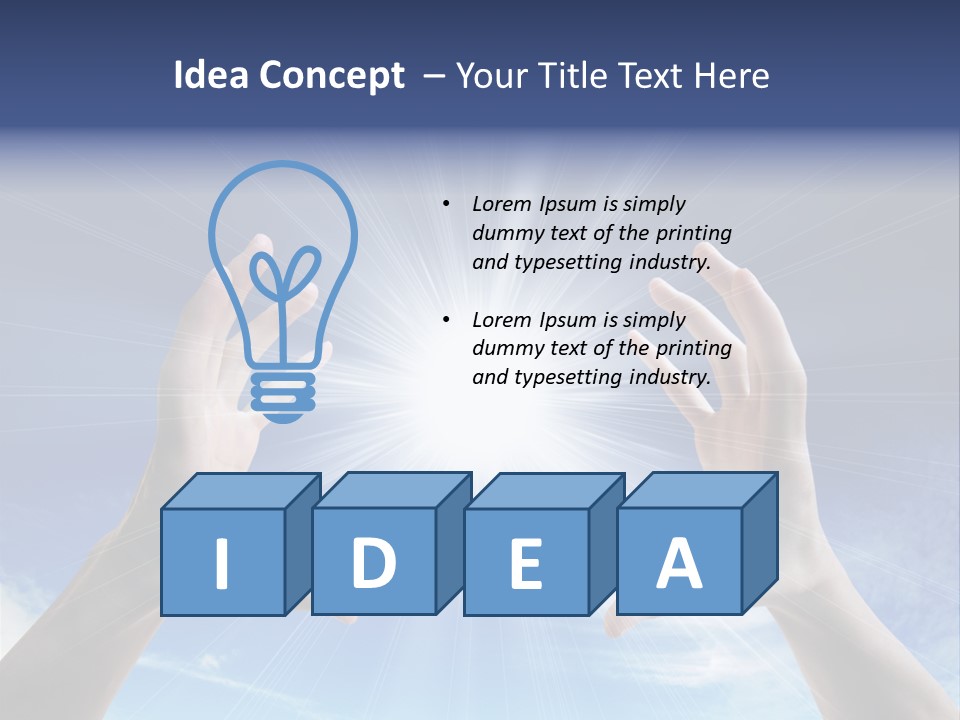 Chalice Contemplation People PowerPoint Template