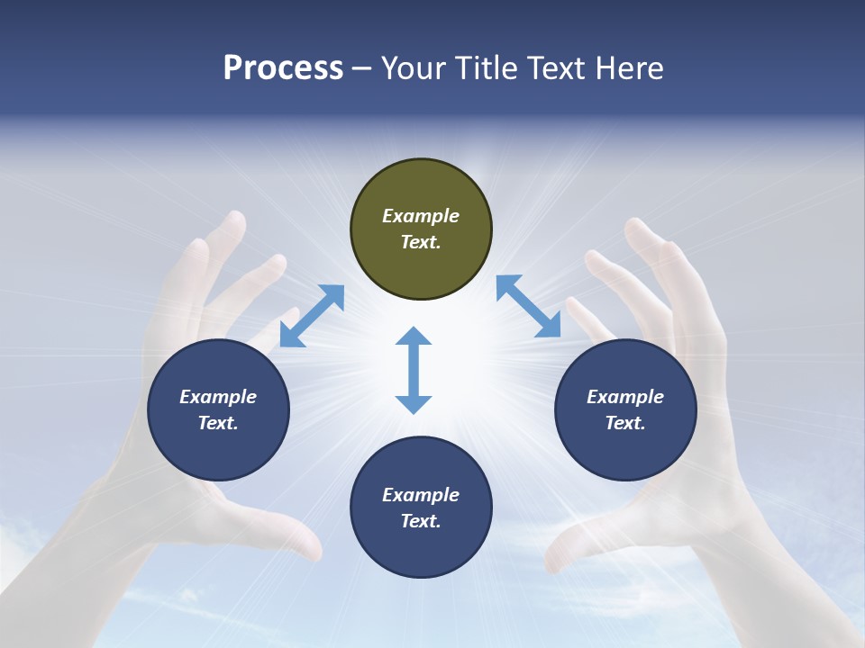 Chalice Contemplation People PowerPoint Template