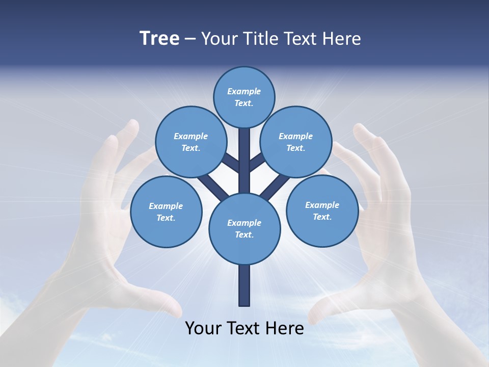 Chalice Contemplation People PowerPoint Template